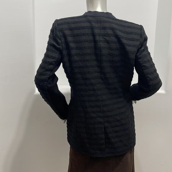 Bcbgmaxazria Lawson  Blazer Jacket Black Size M - Picture 4 of 12